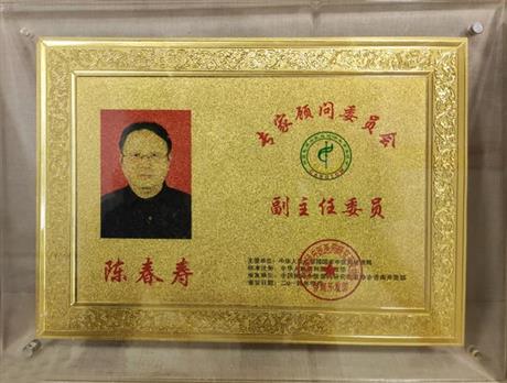 专家顾问委员会副主任委员